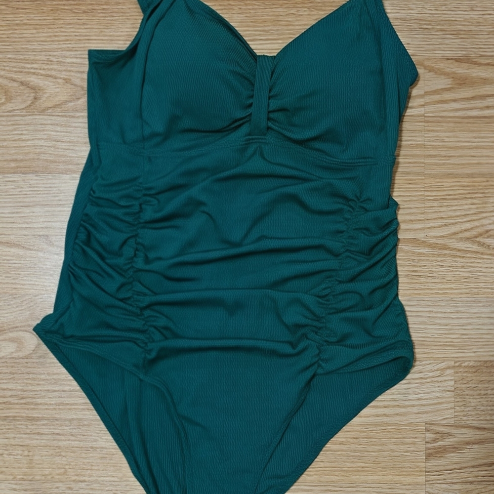 SHEIN Teal One Piece Swimsuit